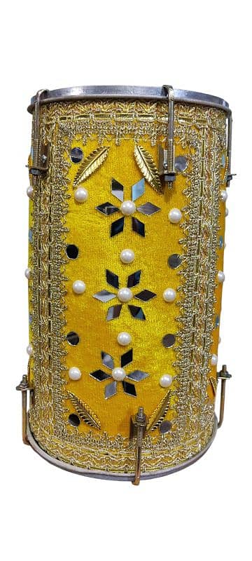 Wedding Dholak multicoloured available 4