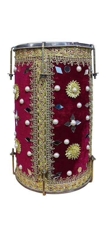 Wedding Dholak multicoloured available 5