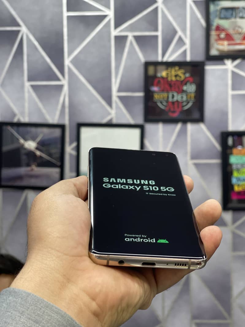 Samsung S10 5g 8gb 256gb pta approved shaded 6