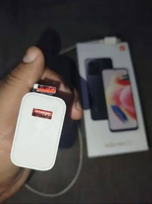 REDMI NOTE 12 ORIGINAL CHARGER BOX WALA GUARANTED o3oo34635o9 6