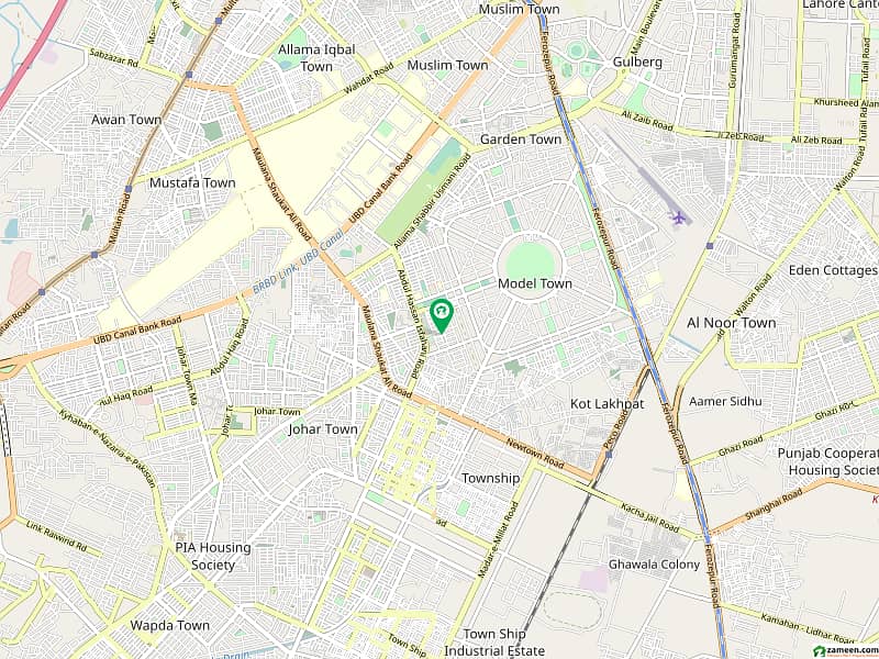 A double story solid house available for sale in model town 0