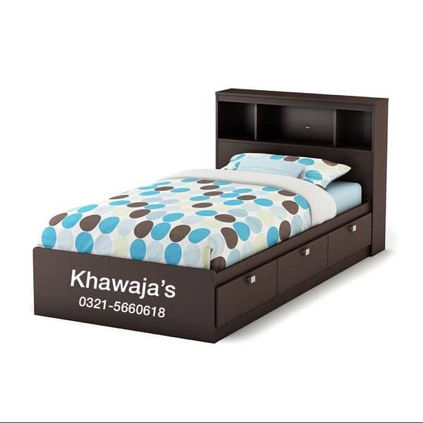 Single Bed  ( khawaja’s interior Fix price workshop 8