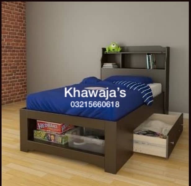 Single Bed  ( khawaja’s interior Fix price workshop 10