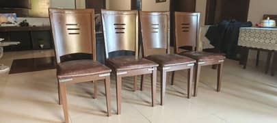 dining chairs urgent for sale