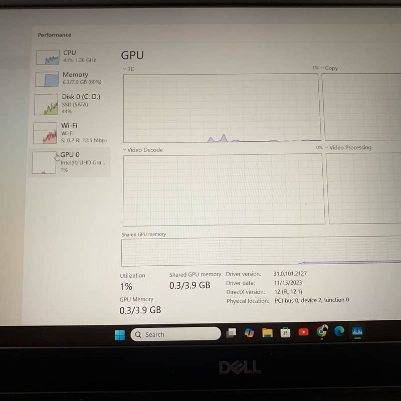 Dell Latitude 5490 | Core i5 8th Gen | 8GB RAM | 256GB SSD 12