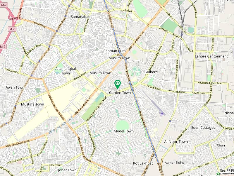 A commercial location plot available for sale in main garden town Rejected 0