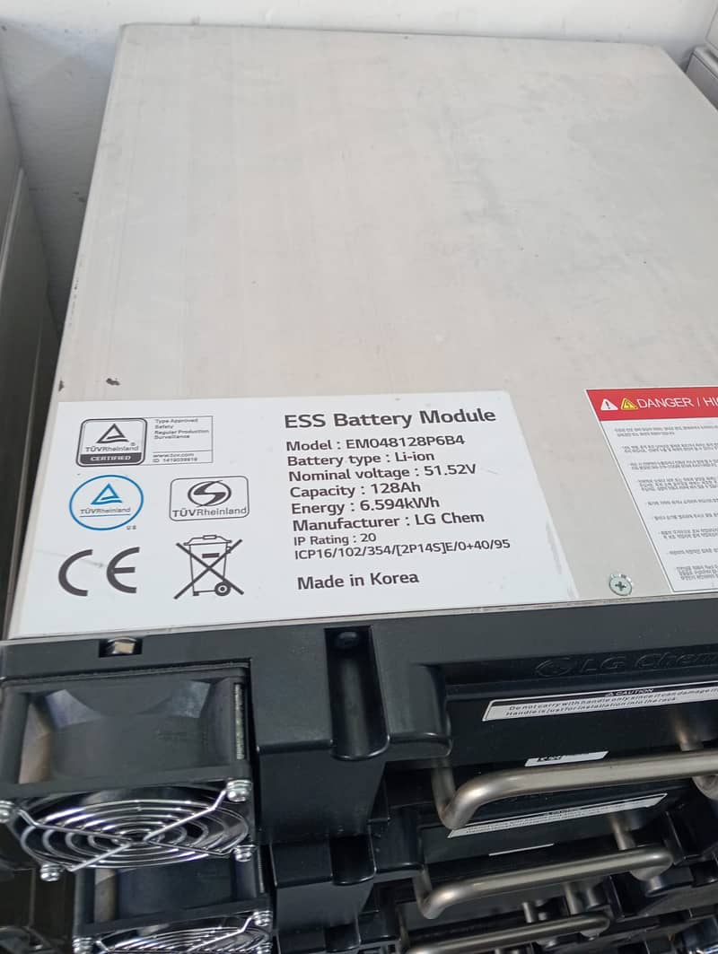 LG 51v 128 Ah Lithium battery/Lithium ion battery/Dry Battery/Lithium 2