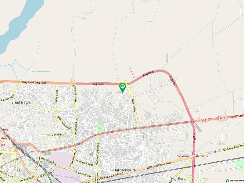 Prime Location Commercial Plot For Sale In Mehmood Booti 0