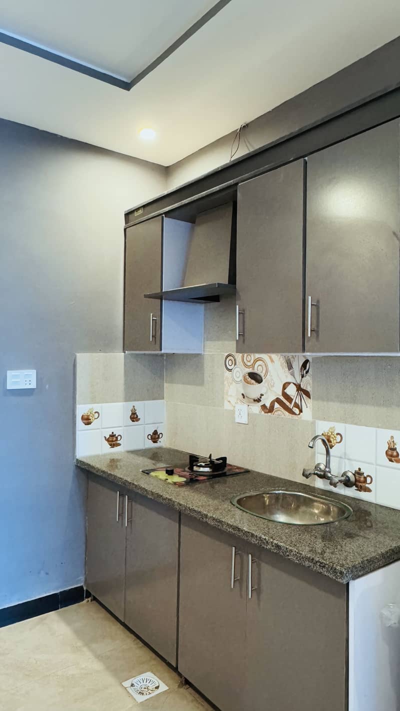 Semi Furnished Studio Flat Available For Rent F-17/2 Islamabad Near Islamabad international airport 5