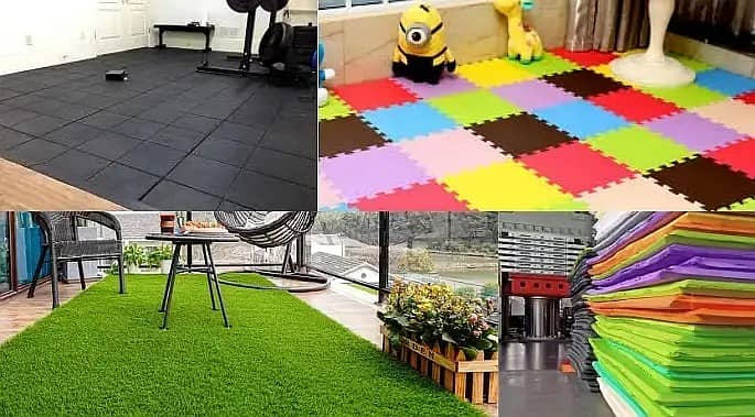 IMPORTED RUBBER TILE AVAILABLE FOR Play Area INDOOR AND OUTDOOR FLOOR 0