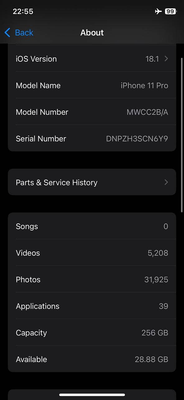 iPhone 11 Pro PTA Approved- 256GB 9