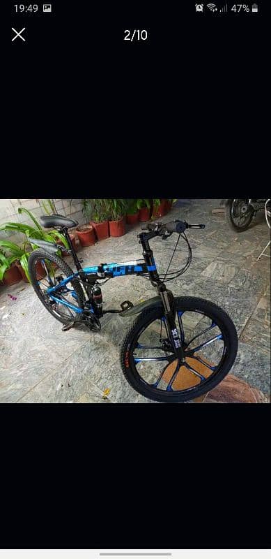 jjfh 26" folding bicycle 1