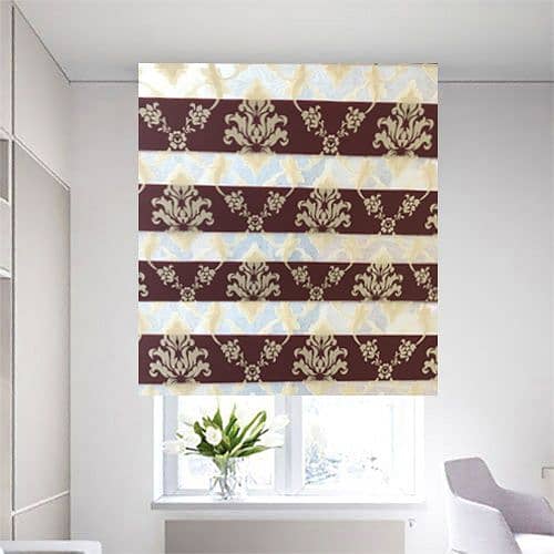 Window Blinds Zebra blinds roller blinds for Homes and Wooden floor 0