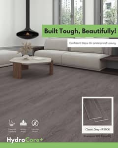 Vinyl Floor Wooden Floor Window Blinds for homes and office in Lahore