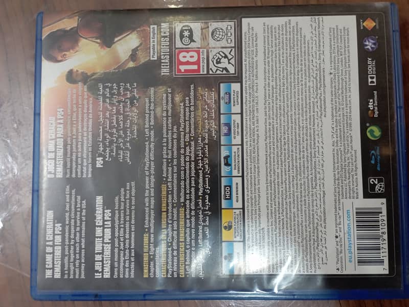 THE LAST OF US REMASTERED 1