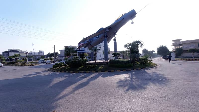 1 Kanal ( 60*90 ) In Block F ( Level And Heighted Plot ) Residential Plot Available For Sale. In Fazaia Housing Scheme Islamabad. 8