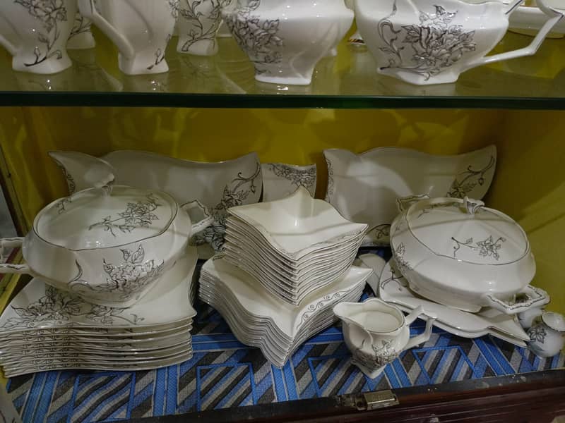 embossed bone china 75 pieces dinner set with box 6