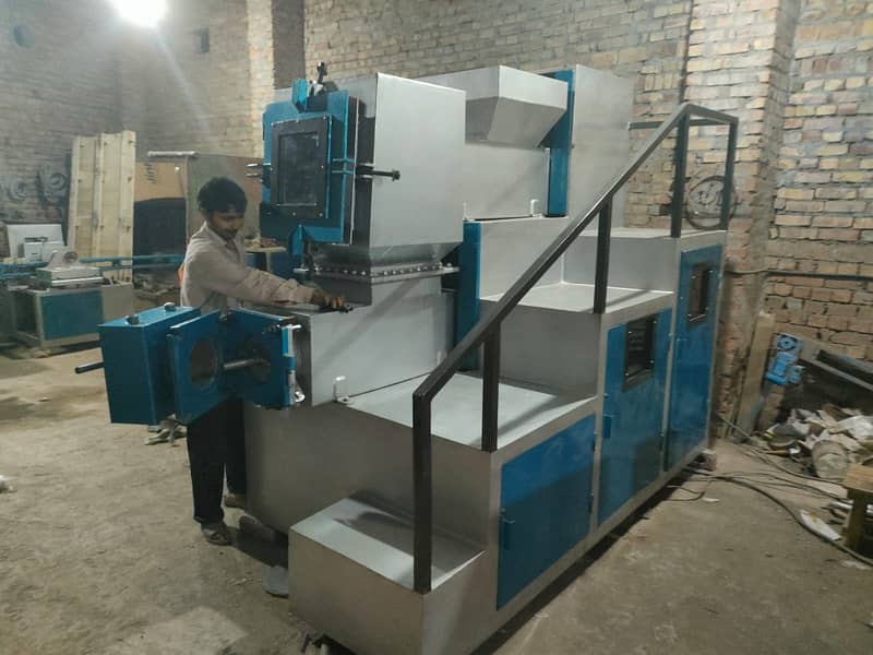 Soap Making Machine 8 inch duplex plodder with complete setup 5