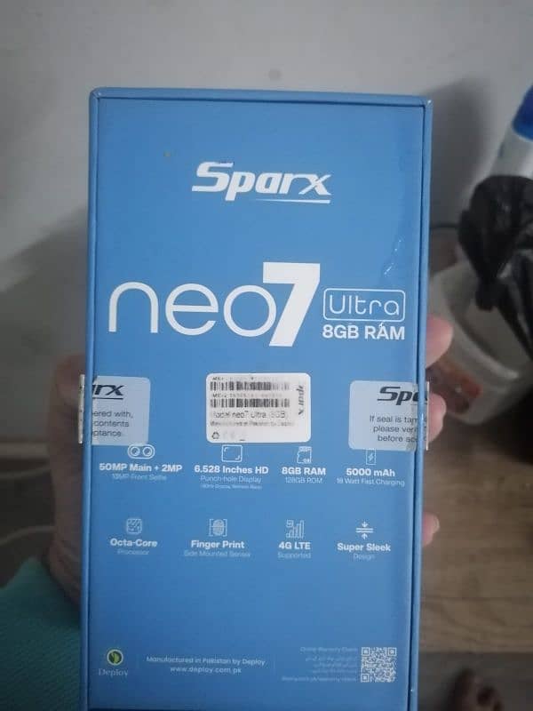 Sparx Neo7 8GbRam Rom128 box available charge not available all ok 10