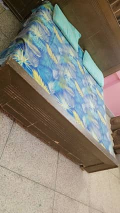Double Bed for Sale — With Mattress!