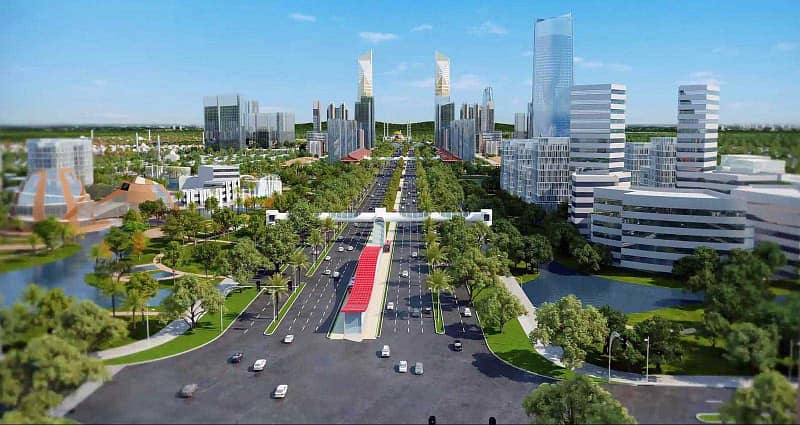 4 Marla Commercial Plot In Capital Smart City, Executive West Block D 2
