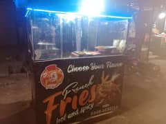 burger shawarma stall