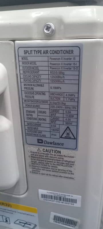 Dawlance Box Pack 1.0Ton AC in reasonable Price 1