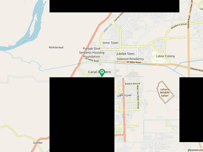 5 Marla Plot Sale Hamdan Life Canal Road 0