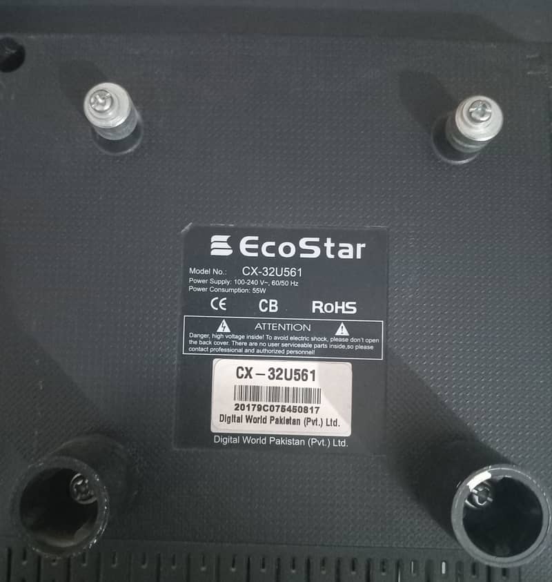 Ecostar 32" LED - Complete acc. Circuit issue - Not Working - easy re 2