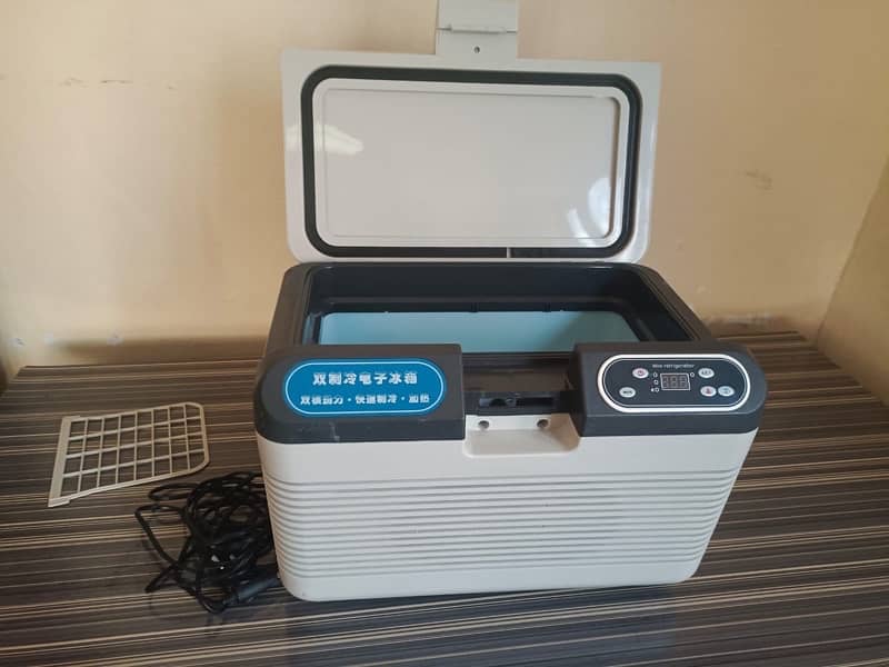 Portable Mini Fridge | Dual Mode Cooling & Heating | Car & Home Use 2