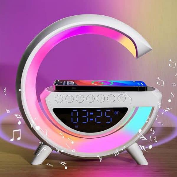 G Lamp Speaker with wireless charging in discounted price 4