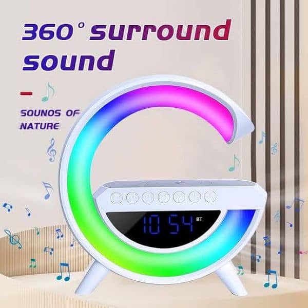 G Lamp Speaker with wireless charging in discounted price 6
