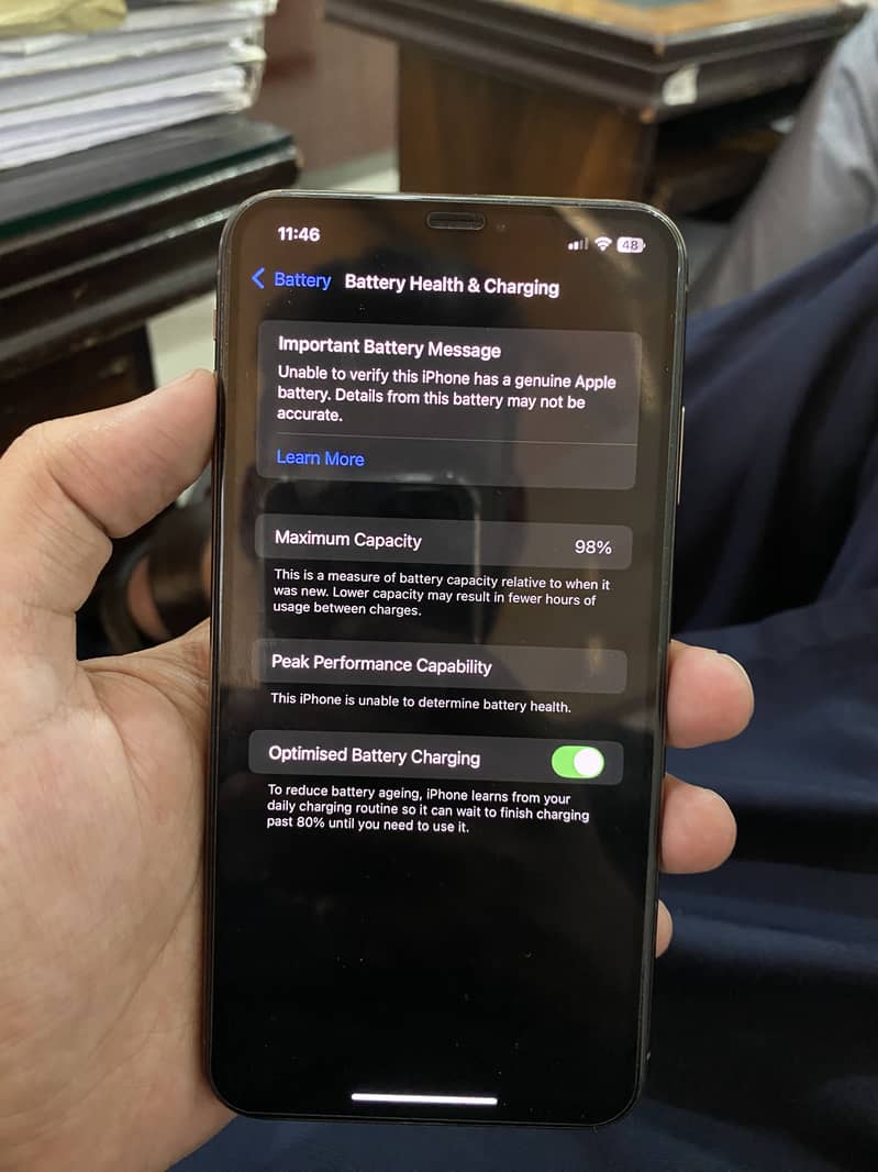 Iphone XS Max - 64 GB Dual Sim PTA Approved 7