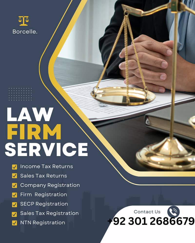 SECP/FBR/PSEB/NTN/PRAL/Company Registration, Income Tax Return 0