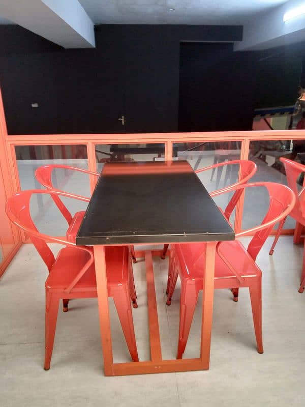 Metal Dining chair/cafe chair 4