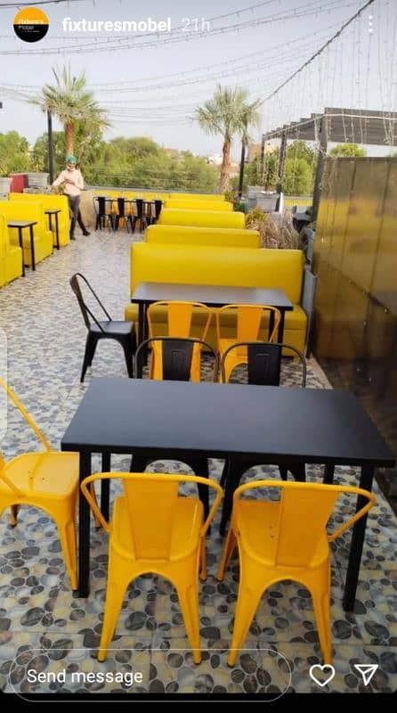 Metal Dining chair/cafe chair 14