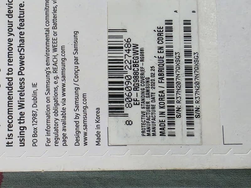 Samsung Galaxy S20 Ultra Protective standing cover 3