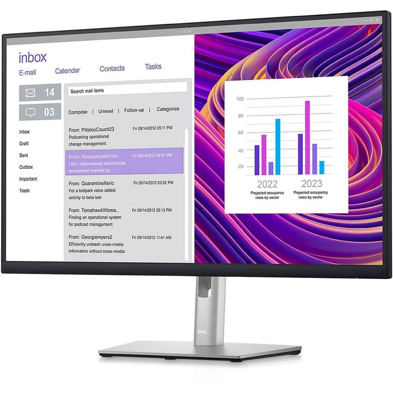 27" Inch Dell Latest 2023 Model Borderless P2723DE 2k USB-C Monitor 0