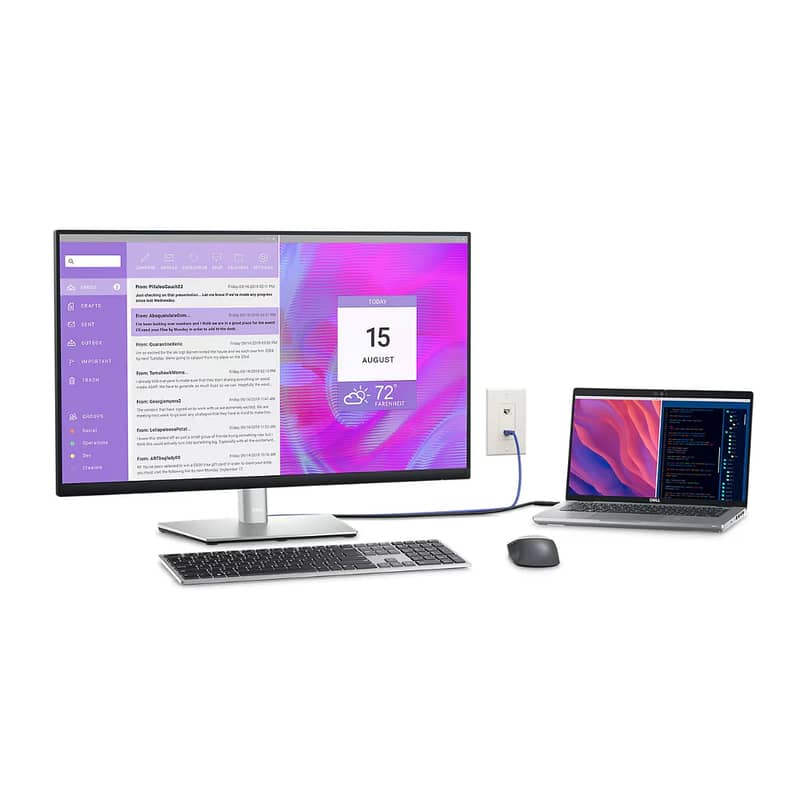 27" Inch Dell Latest 2023 Model Borderless P2723DE 2k USB-C Monitor 3