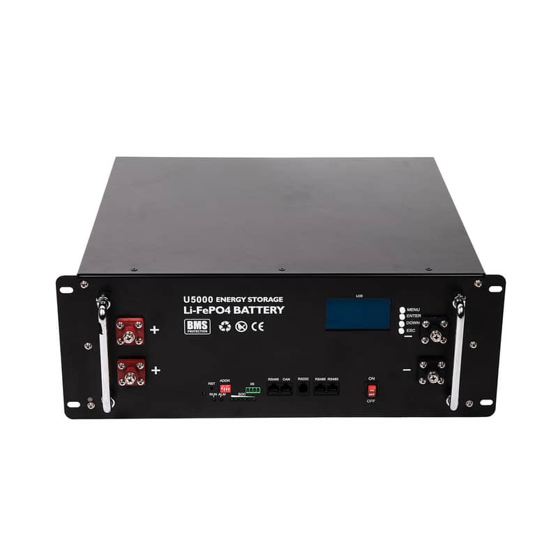 Lithium LiFePO4 Battery 5kWh (51.2V 100AH) – China Assembled 0