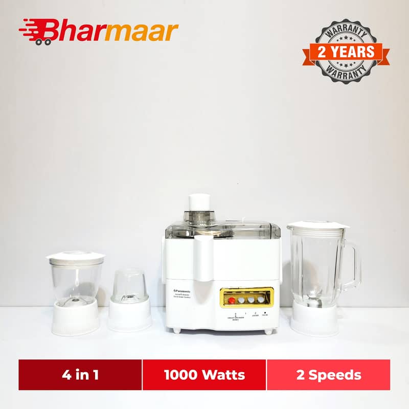 Blender Grinder Chopper 3 in 1 Juicer Mixer 12