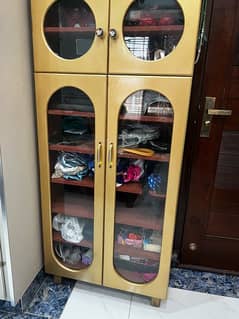 new wardobe 5 feet height used as book, shoes,purse etc rack