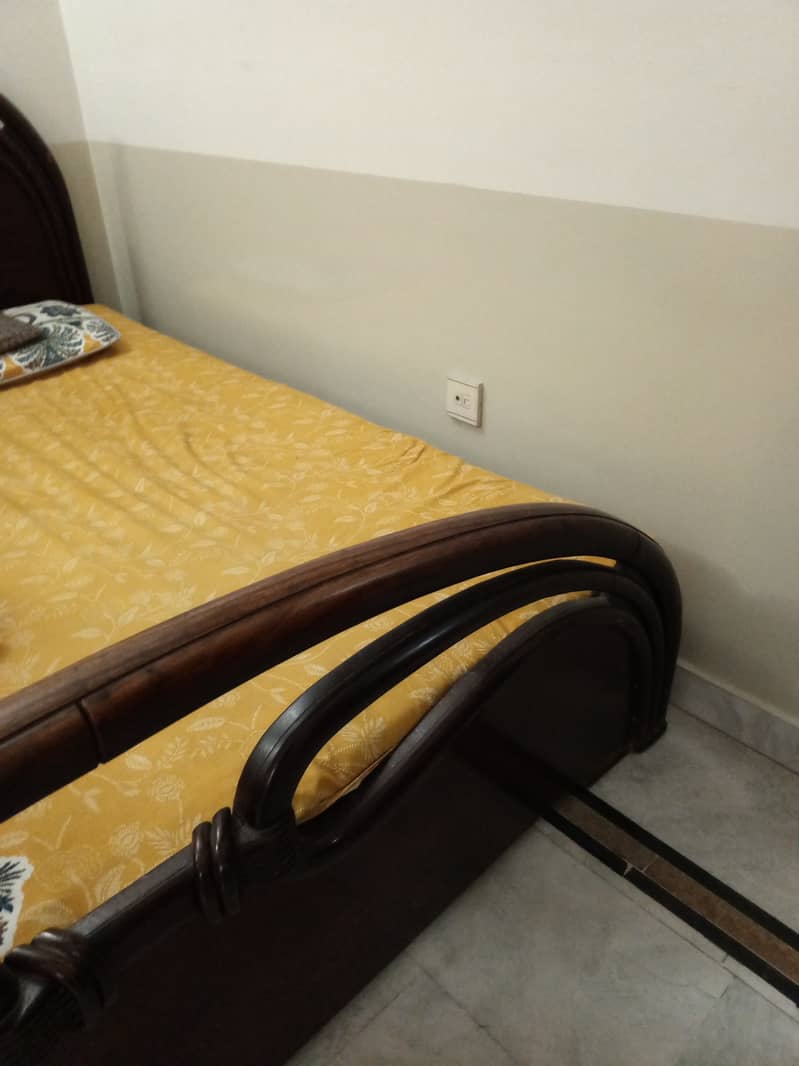 Bed with side table 1