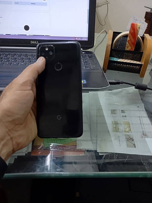 Google pixel 4a5g/6-128gb in good condition & good battery timing 1