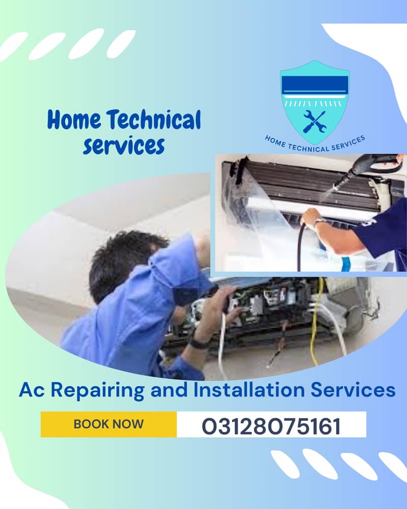 Home AC technician Karachi  AC gas refilling Karachi 4