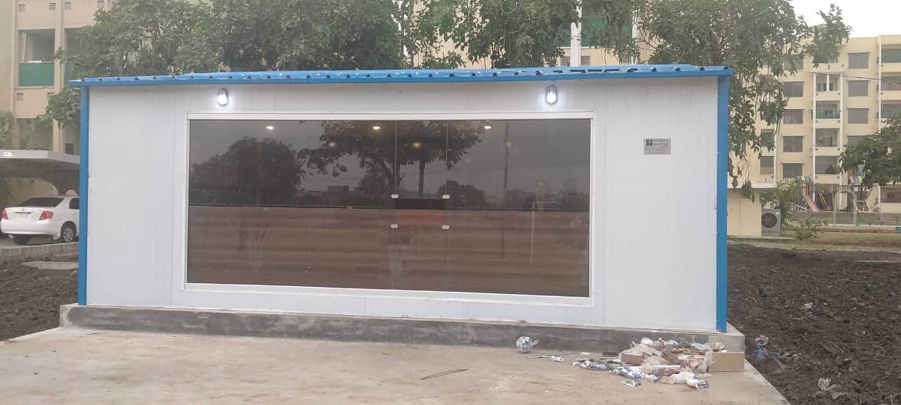 site office container office prefab cabin cafe containers porta cabin 4