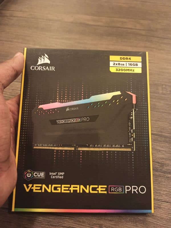 Corsair Vengeance RGB PRO 16GB 2x8 DDR4 3200Mhz CL16 0