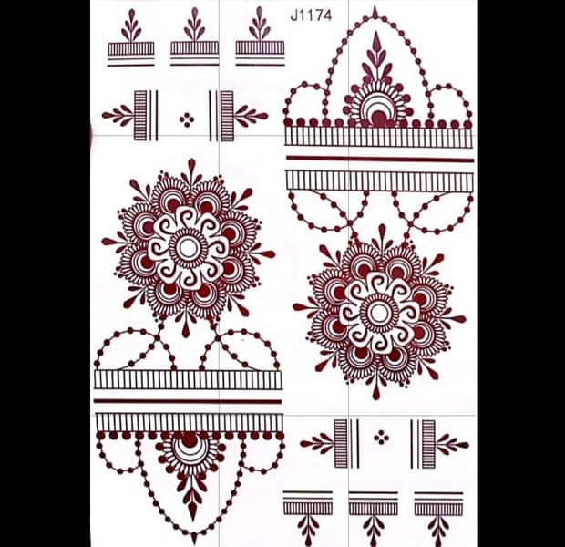 Mehandi Sticker available 9