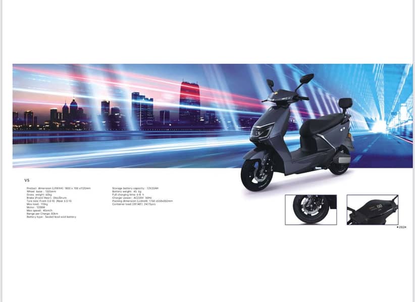 Electric Scooty | LIMA | Model Extremely Cool 1