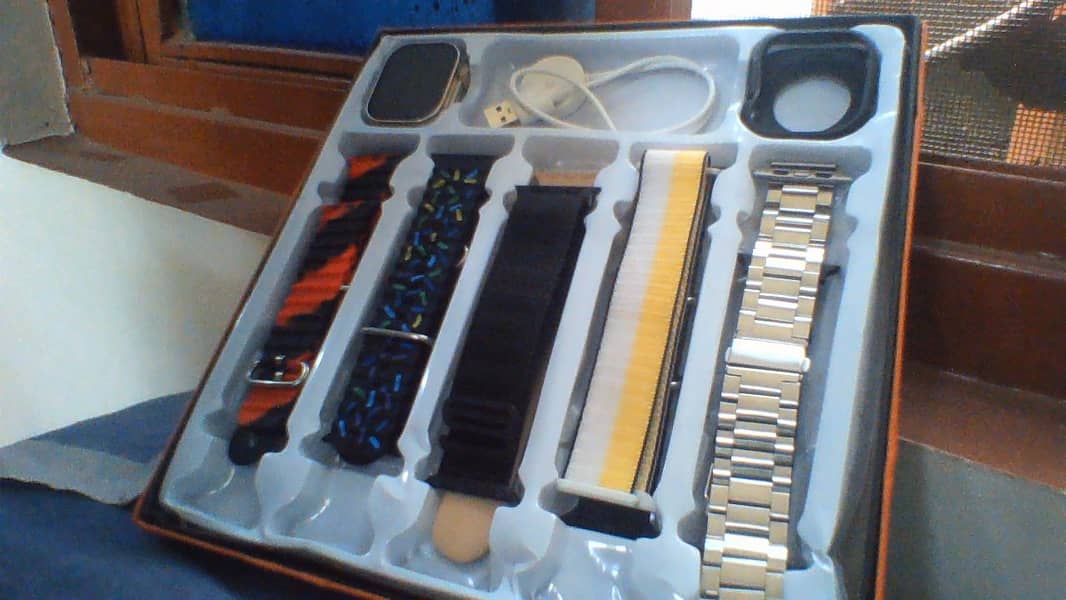 ultra 10 smart watch with 10 straps 1
